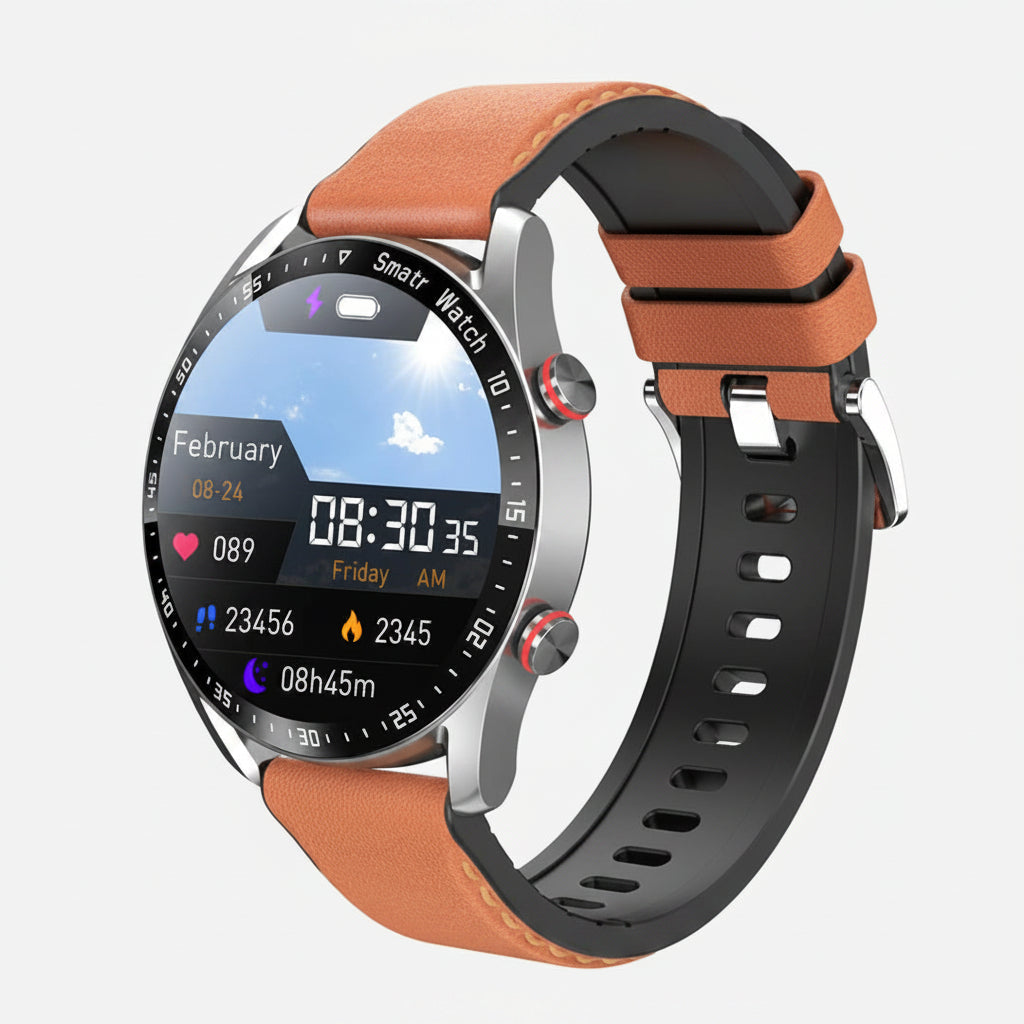Smartwatch With Heart Rate Tracking For Active Lifestyles