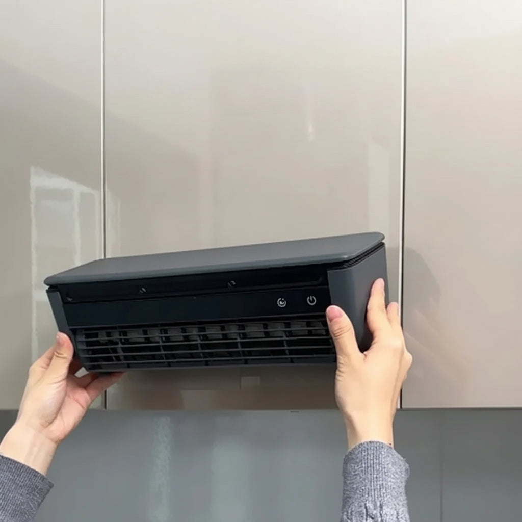 Remote Controlled Wall Mount Fan For Quick Space Saving Cooling