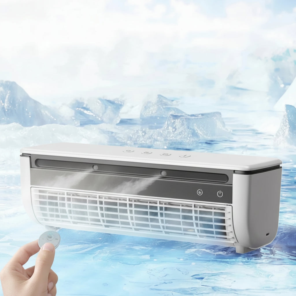 Remote Controlled Wall Mount Fan For Quick Space Saving Cooling