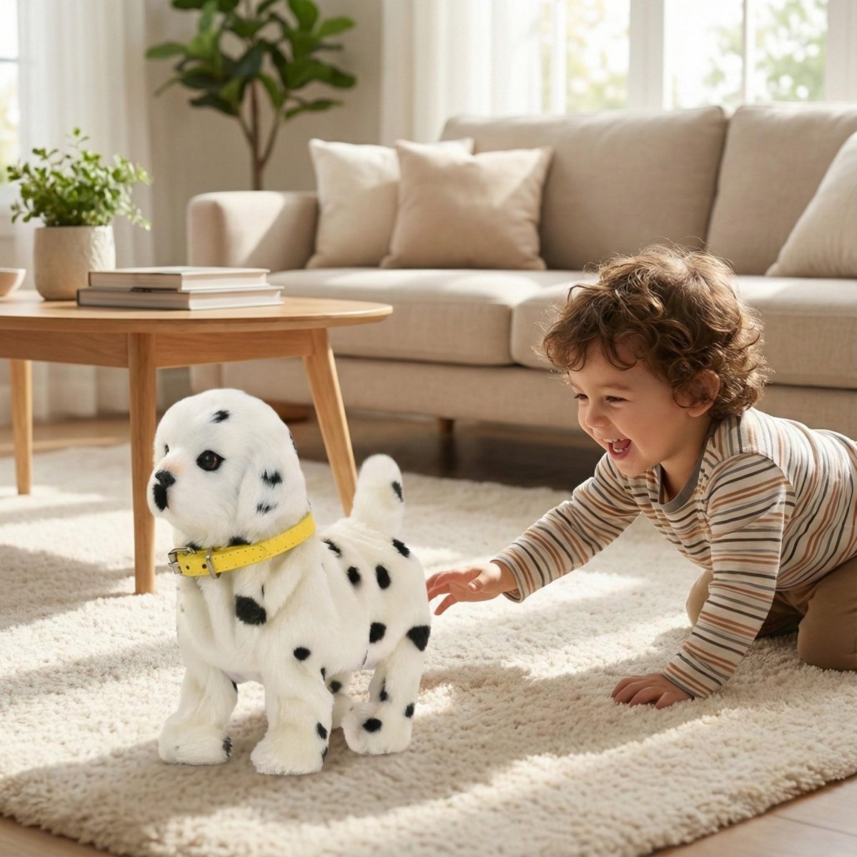 Interactive Robot Puppy Lifelike Walking And Barking Electronic Dog Toy For Kids