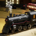 Interactive Train Set: Battery-Powered Locomotive With Lights And Realistic Steam