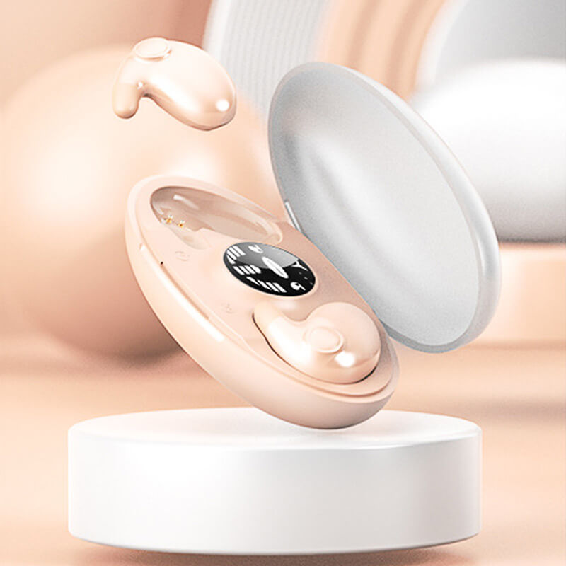 Invisible Wireless Sleep Headphones With Noise Cancelling And IPX5 Water Resistance