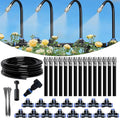 Irrigation Pro Drip Kit With 360 Degree Adjustable Nozzles And Flexible Hose