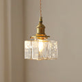 JewelGlass Sleek Pendant Light For Modern Kitchen Area