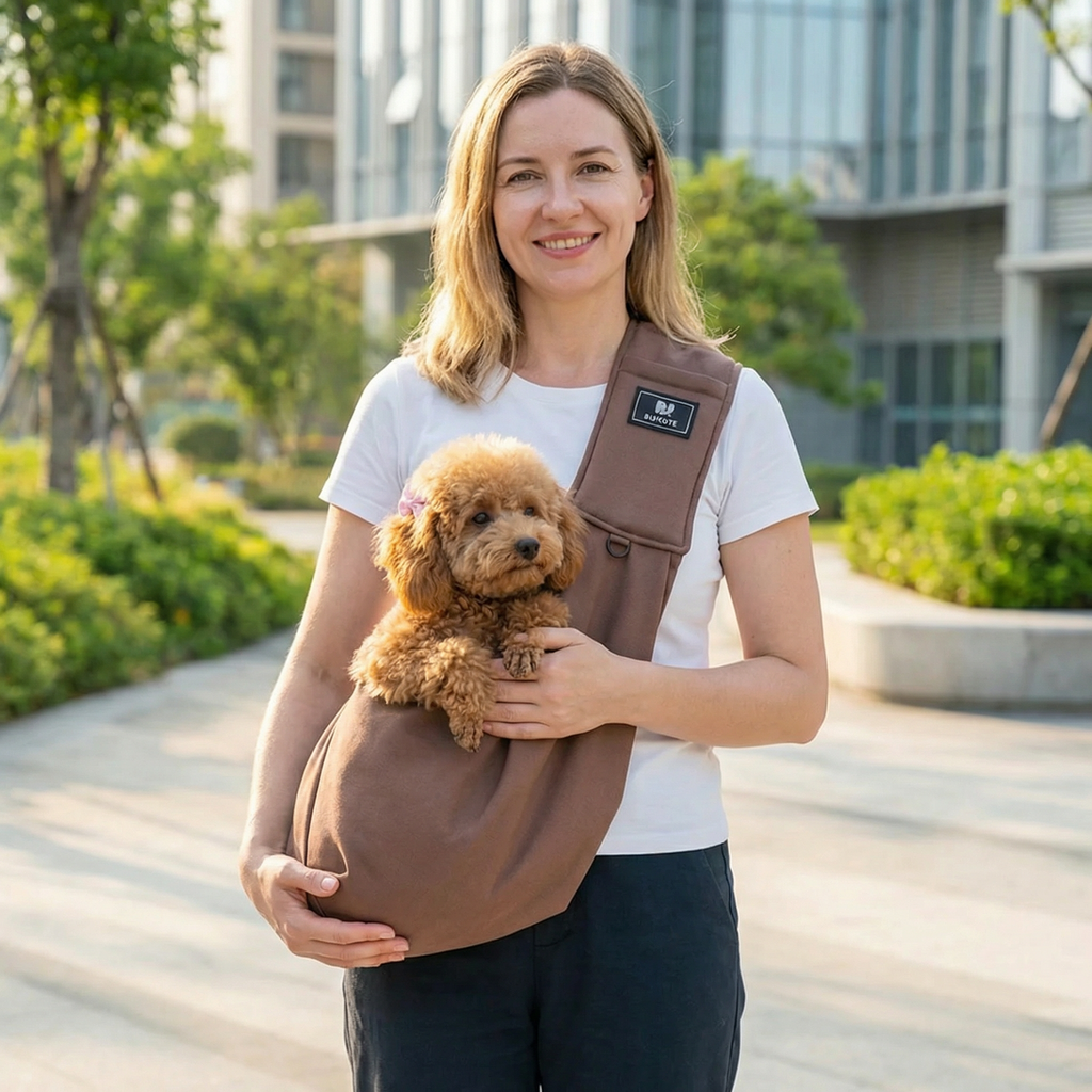 Kalsten Dog Shoulder Carrier With Breathable Fabric, Ergonomic Comfort And Security