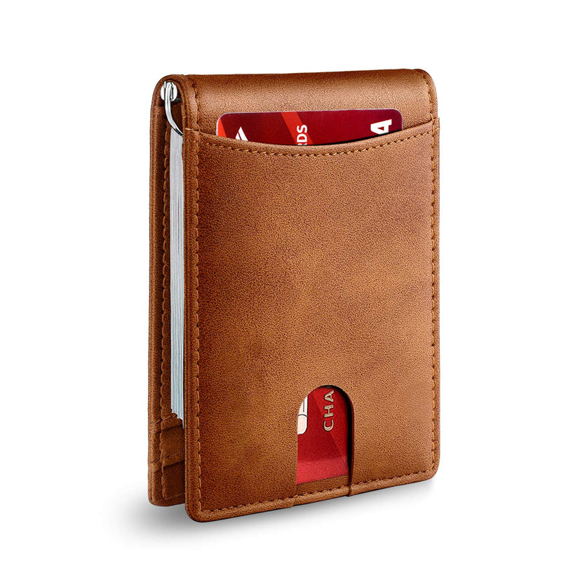 Kalsten RFID Blocker Leather Card Wallet Compact Slim