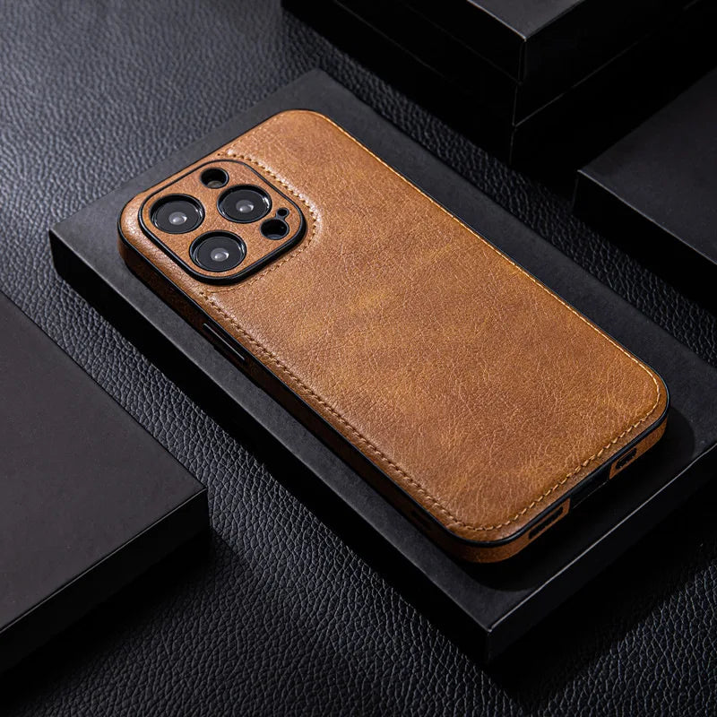 Kendra Leather iPhone Case With Durable Protection