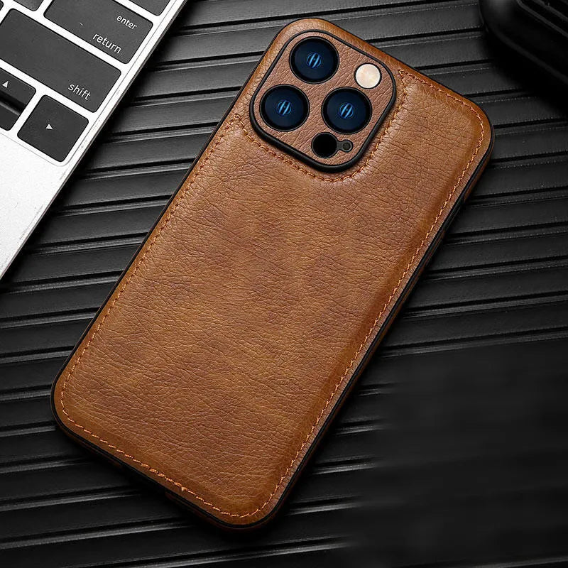 Kendra Leather iPhone Case With Durable Protection
