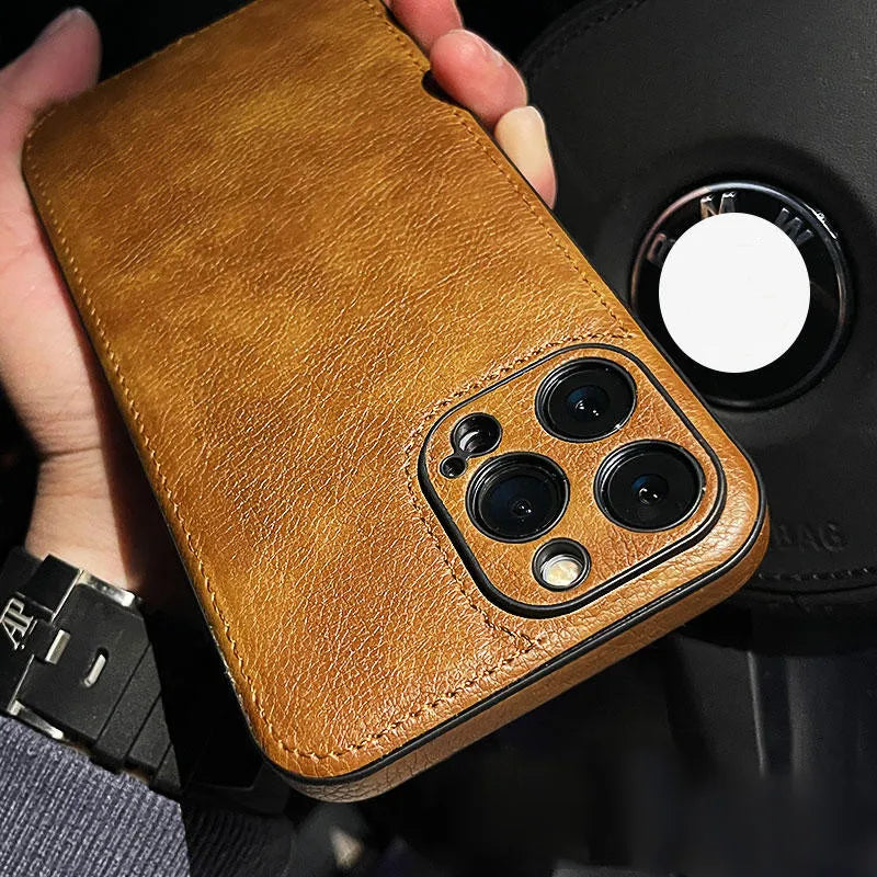 Kendra Leather iPhone Case With Durable Protection
