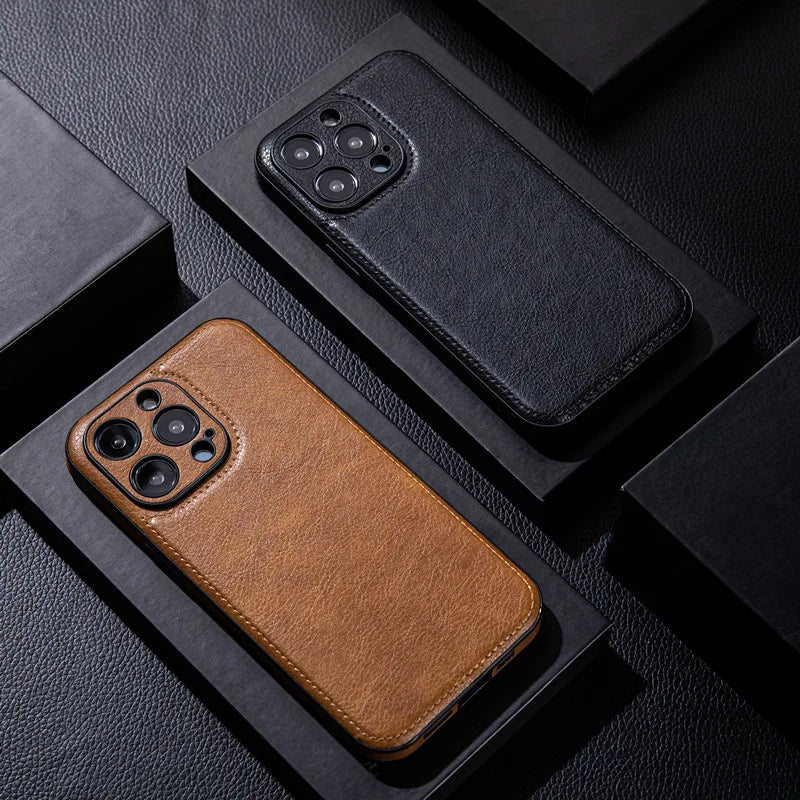 Kendra Leather iPhone Case With Durable Protection