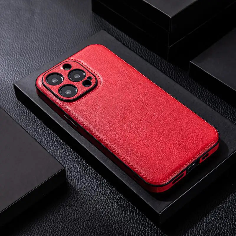Kendra Leather iPhone Case With Durable Protection