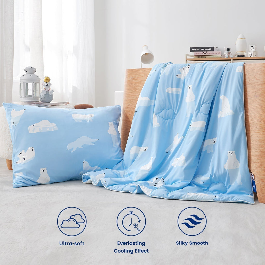 Outlast Technology Kids Comforter, Temperature-Regulating, Soft And Breathable
