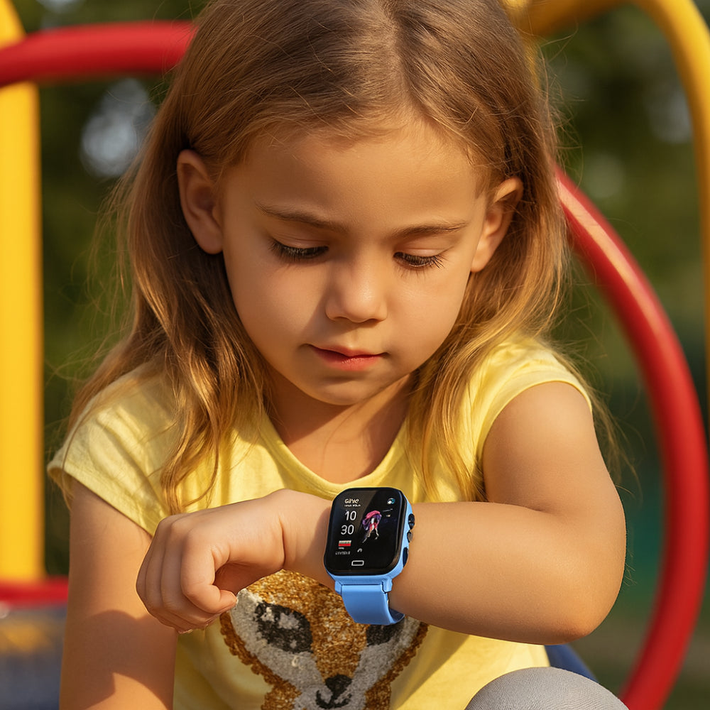 Kids Smartwatch With 4G GPS, Camera, Waterproof Design, Live Location