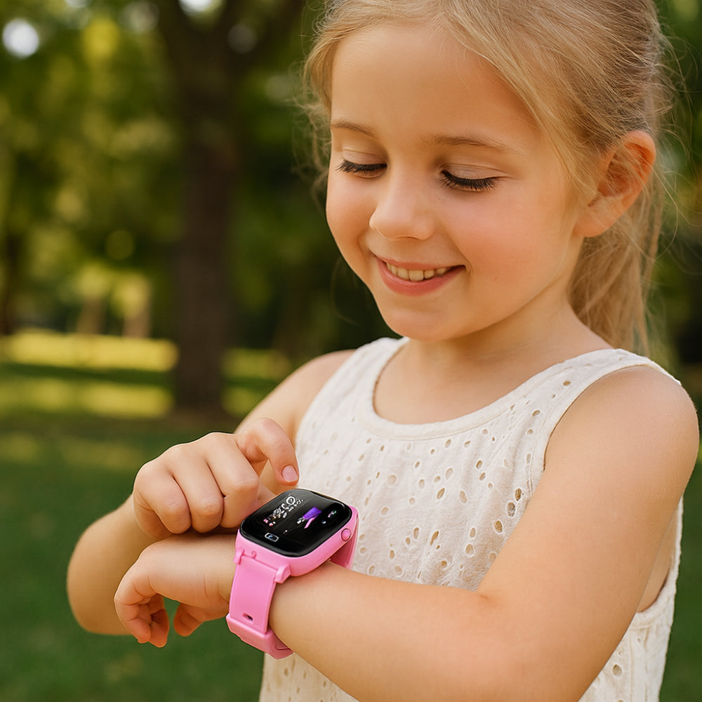 Kids Smartwatch With 4G GPS, Camera, Waterproof Design, Live Location