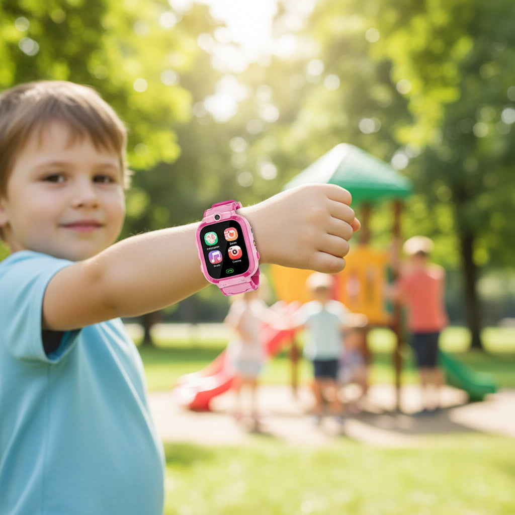 Kids Smartwatch: Pedometer, Games And Music Player For Fun Learning On The Move