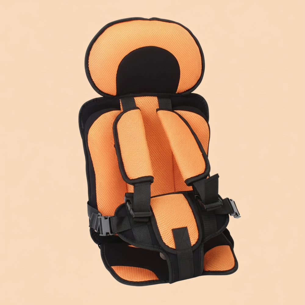 Portable Travel Booster Seat For Kids With 5-Point Harness