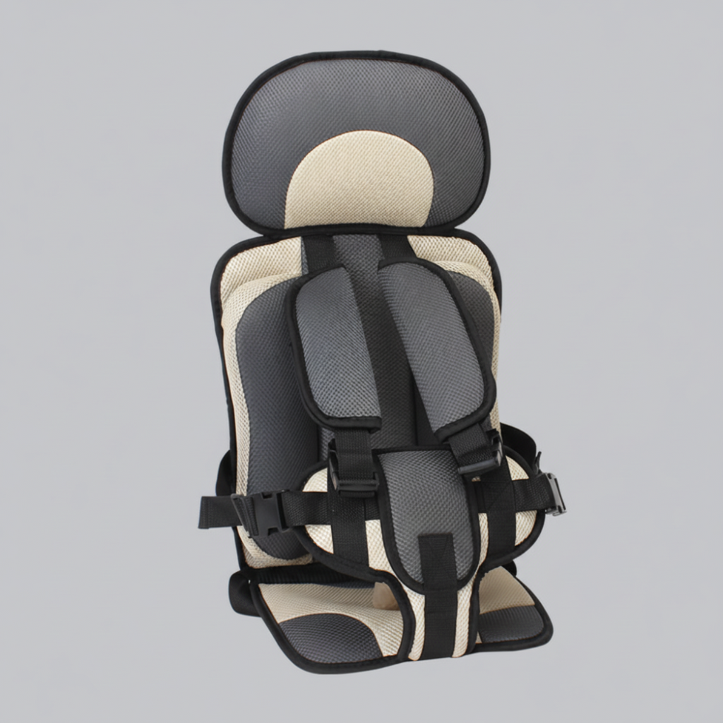 Portable Travel Booster Seat For Kids With 5-Point Harness