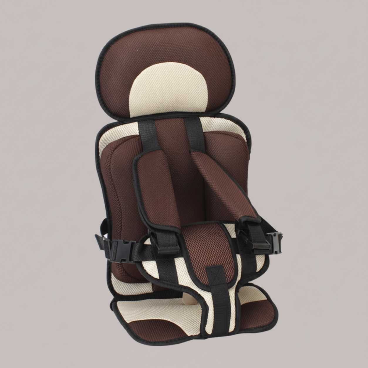 Portable Travel Booster Seat For Kids With 5-Point Harness