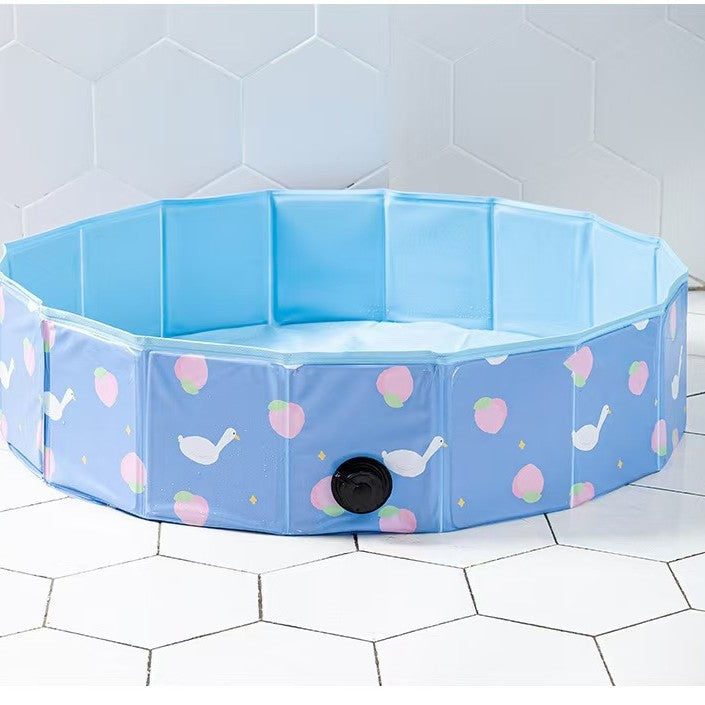 Inflatable Pool For Kids With Safe Edge And Durable Fun