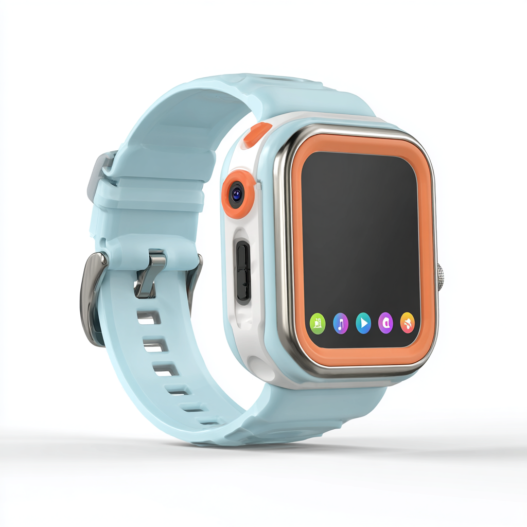 Kids' Smartwatch With GPS Tracking And 4G Connectivity