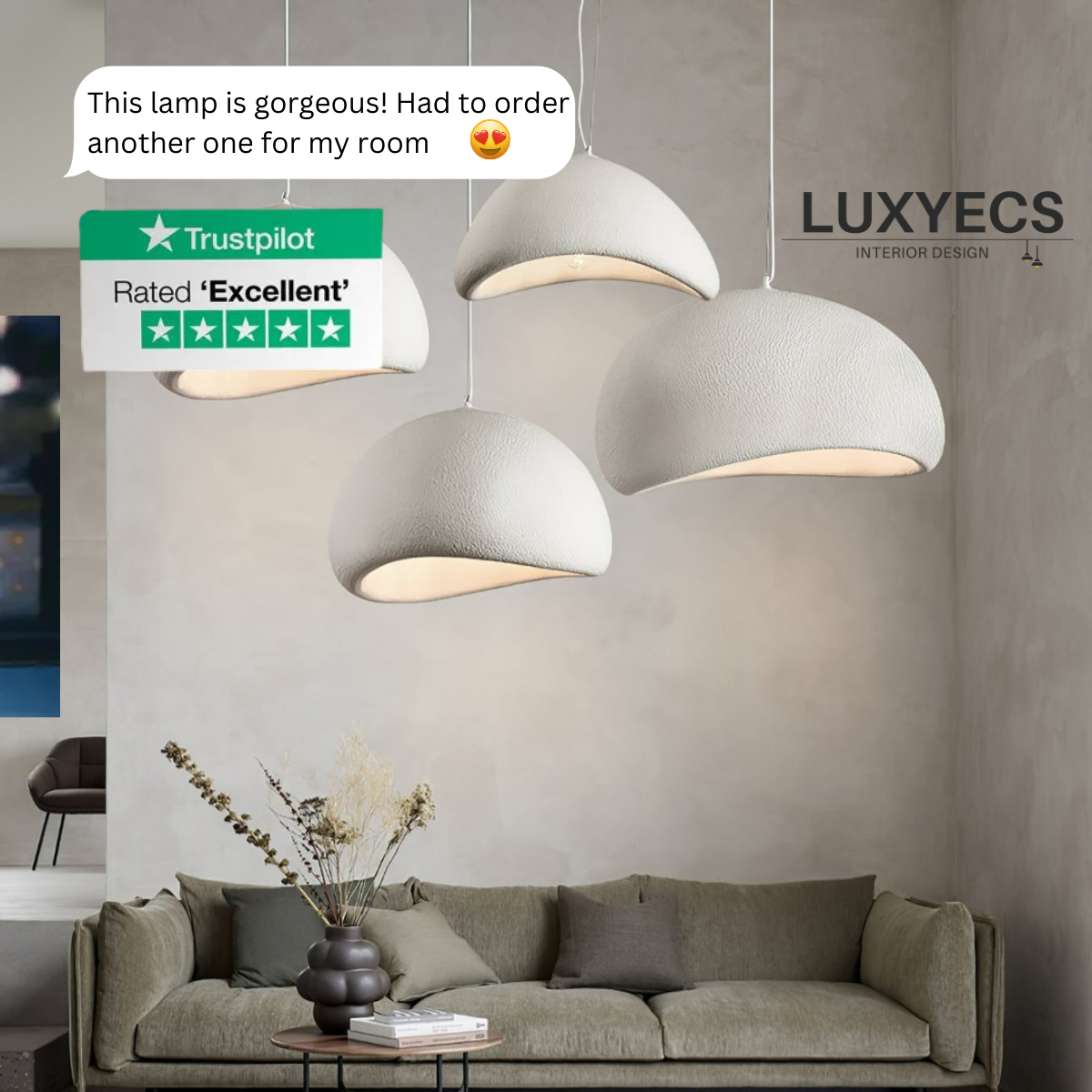 Aurea Dimmable Pendant Lamp For Ambient Room Lighting