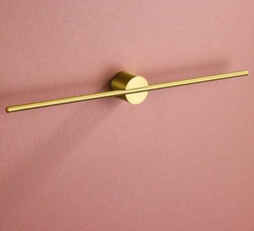 Kyler Collection Adjustable Towel Bar in Brushed Aluminum for Modern Bathrooms