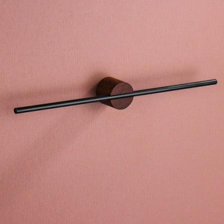 Kyler Collection Adjustable Towel Bar in Brushed Aluminum for Modern Bathrooms