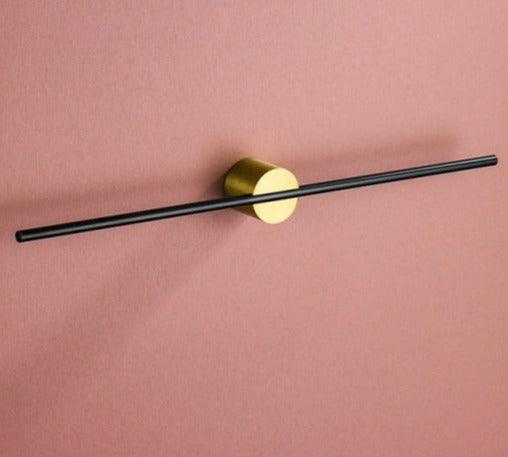 Kyler Collection Adjustable Towel Bar in Brushed Aluminum for Modern Bathrooms