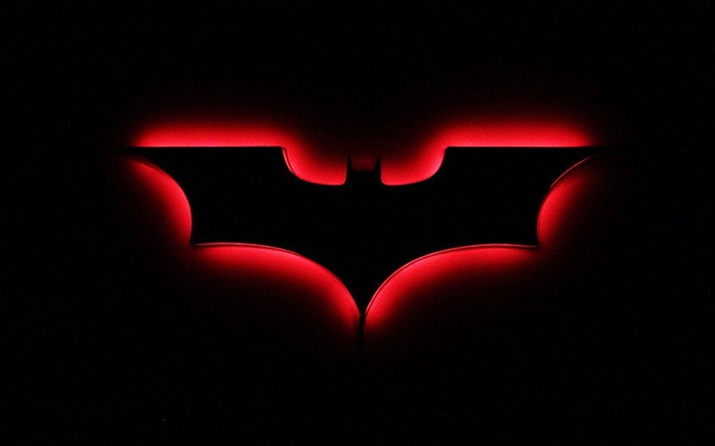Modern Batman Wall Light With Color Changing LEDs And Wireless Remote