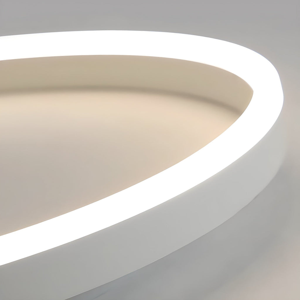 Nordic Circular LED Ceiling Light For Bedroom Decor