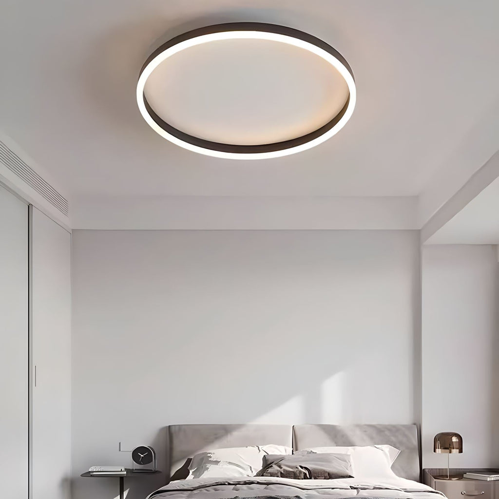 Nordic Circular LED Ceiling Light For Bedroom Decor
