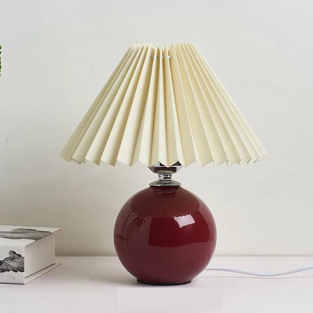 Aurora Foldable Lampshade Table Lamp For Bedside Reading Warmth