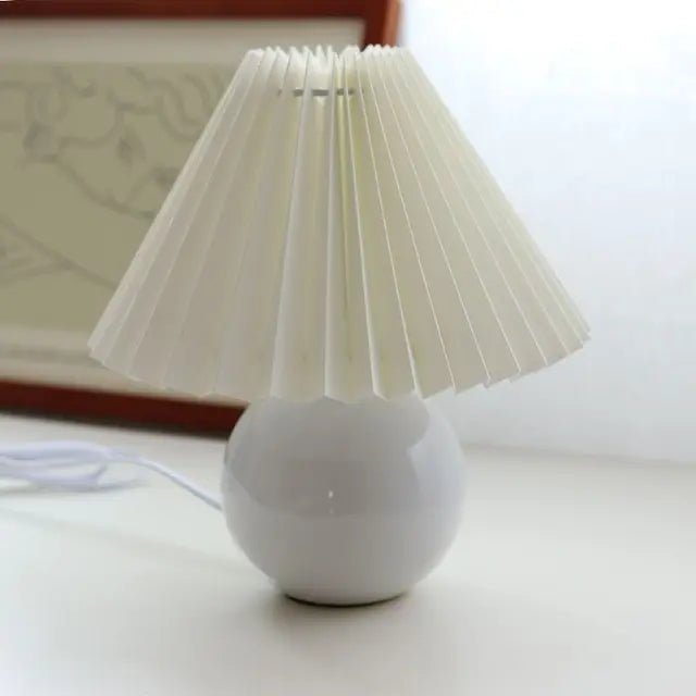 Aurora Foldable Lampshade Table Lamp For Bedside Reading Warmth