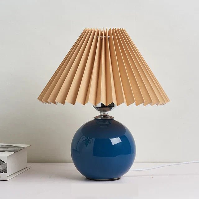 Aurora Foldable Lampshade Table Lamp For Bedside Reading Warmth