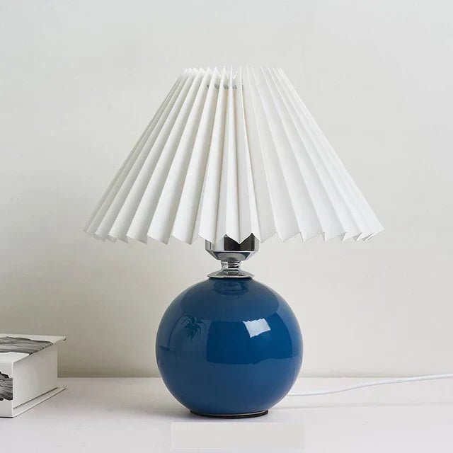 Aurora Foldable Lampshade Table Lamp For Bedside Reading Warmth