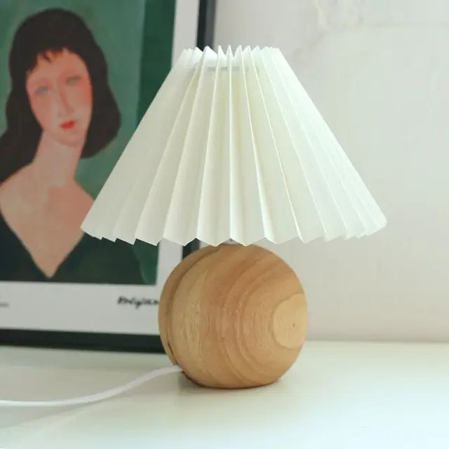 Aurora Foldable Lampshade Table Lamp For Bedside Reading Warmth