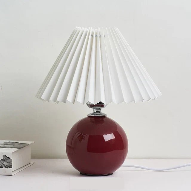 Aurora Foldable Lampshade Table Lamp For Bedside Reading Warmth