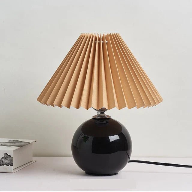 Aurora Foldable Lampshade Table Lamp For Bedside Reading Warmth