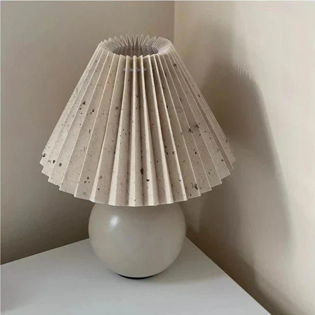 Aurora Foldable Lampshade Table Lamp For Bedside Reading Warmth