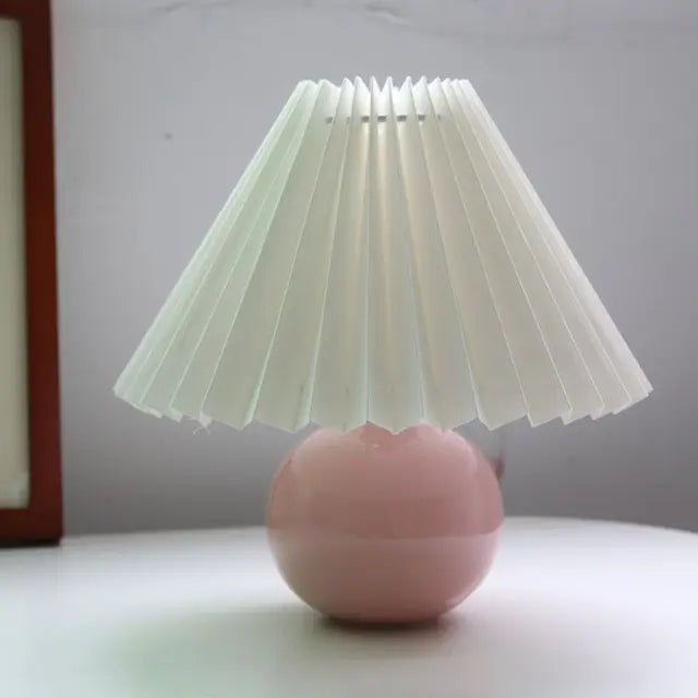 Aurora Foldable Lampshade Table Lamp For Bedside Reading Warmth