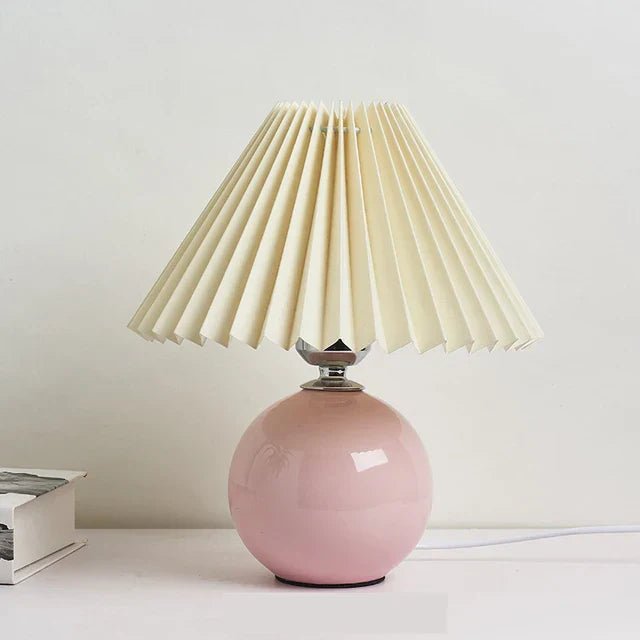 Aurora Foldable Lampshade Table Lamp For Bedside Reading Warmth