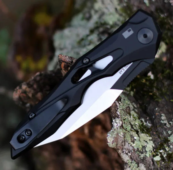 Launch-13 Compact Swift Fold Tool With Wharncliffe Blade For Outdoor Adventures