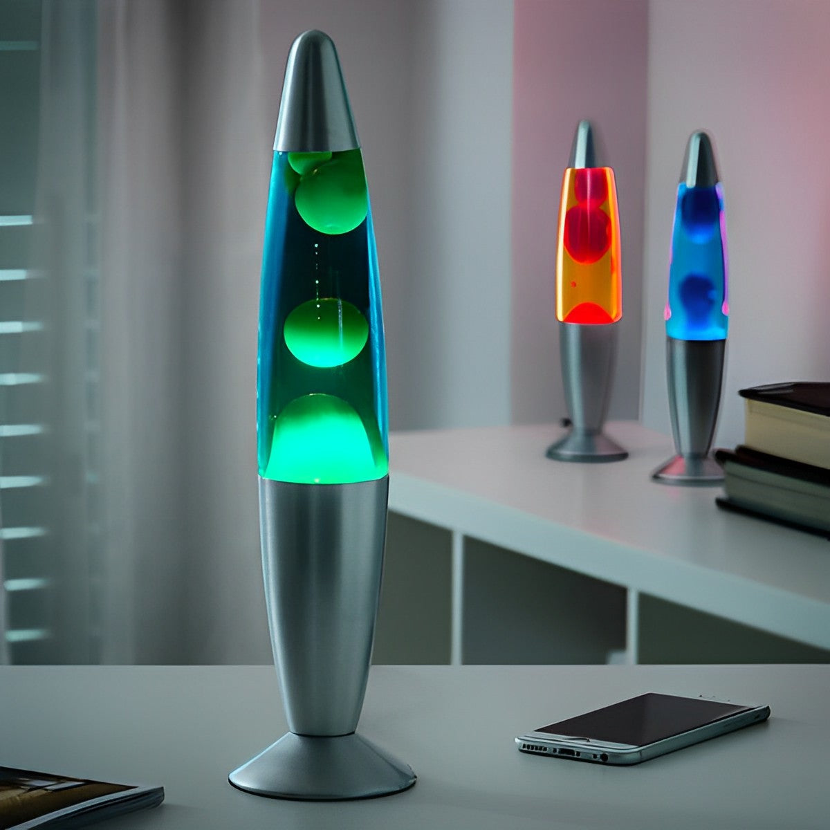 Lava Lamp: Cozy Room Glow With Captivating Wax Movement