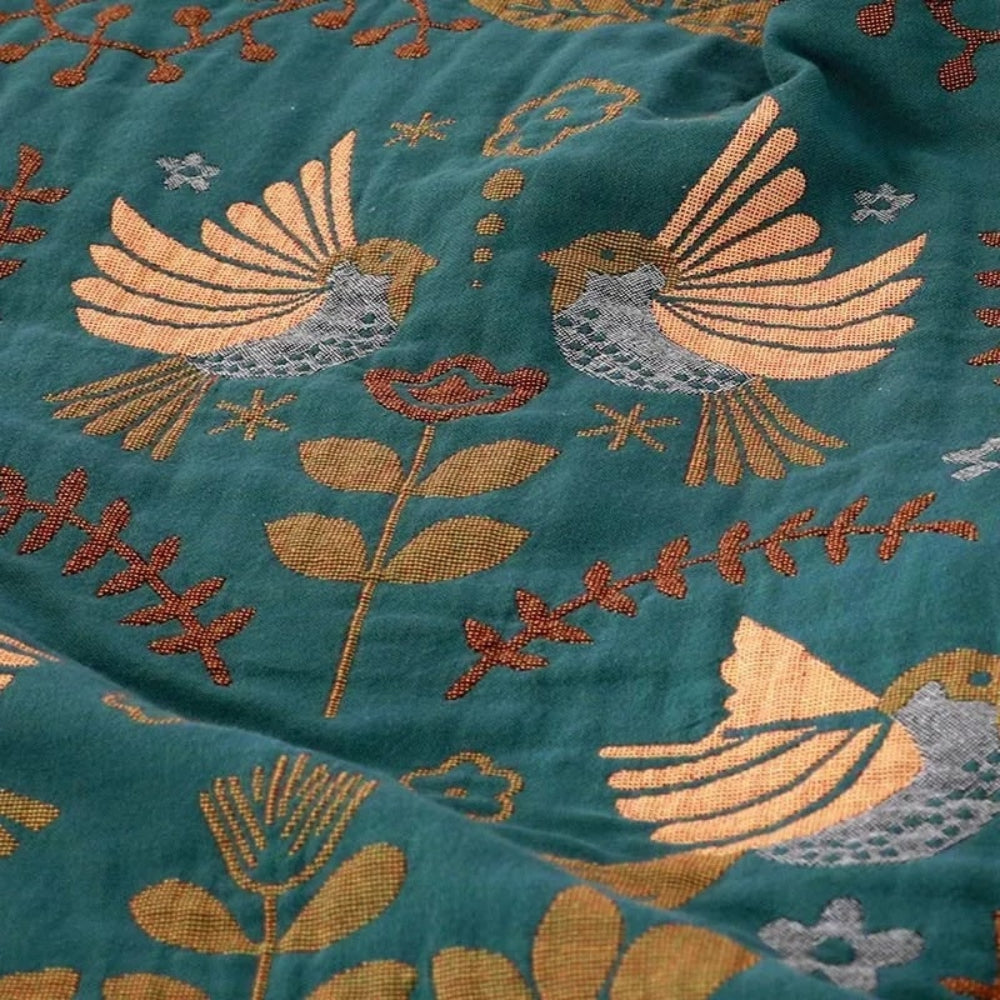 Layered Comfort Reversible Blanket For Cozy Room Decor