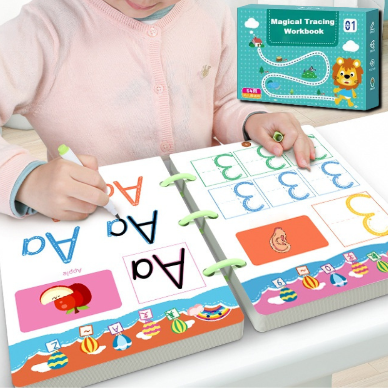Learning Essentials Wipe-Clean Tracing Workbook For Young Writers