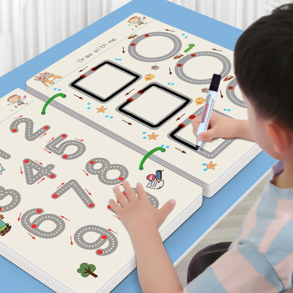 Learning Essentials Wipe-Clean Tracing Workbook For Young Writers