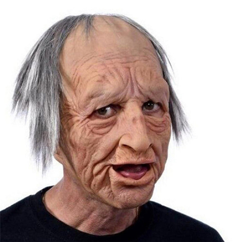 Lifelike Latex Mask For An Older Gentleman With Realistic Detail And Comfortable Fit