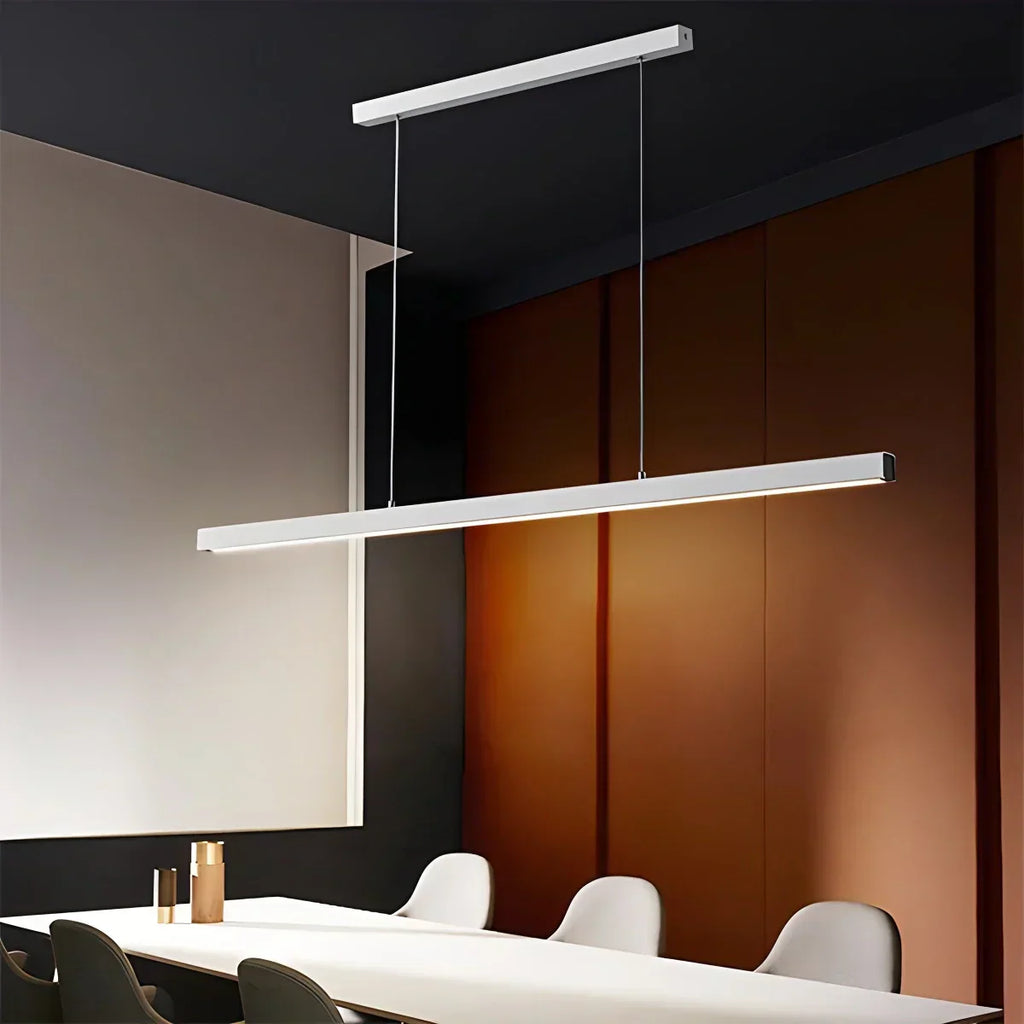 Contemporary Slim Pendant Light For Kitchen Island, Modern Fixture