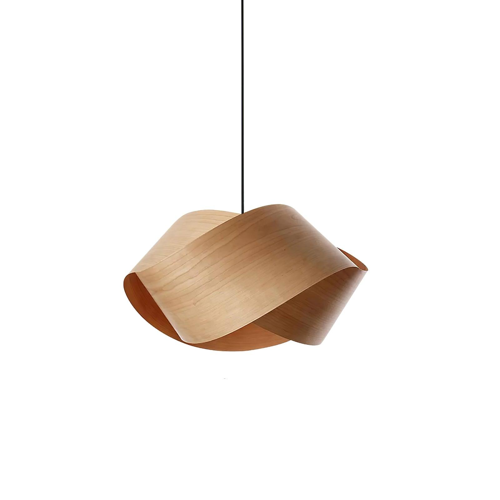 Elara Woodgrain Pendant Light For Dining Ambience Style