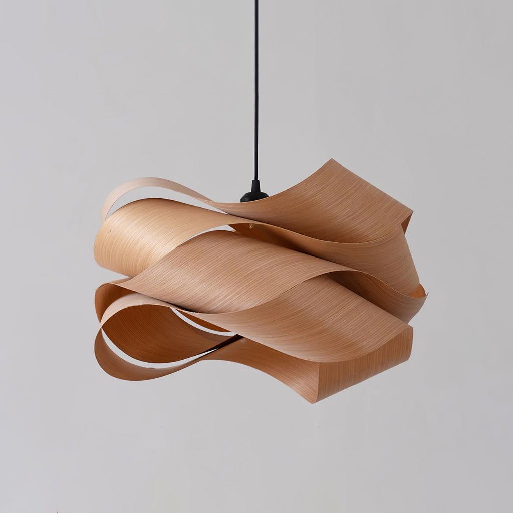 Elara Woodgrain Pendant Light For Dining Ambience Style